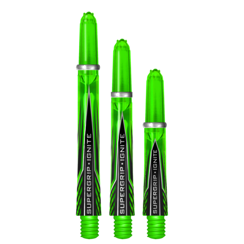 Harrows Harrows Supergrip Ignite Green Darts Shafts