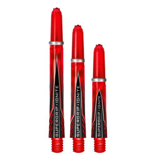 Harrows Harrows Supergrip Ignite Red Darts Shafts