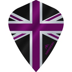 Mission Alliance 100 Black & Purple Kite