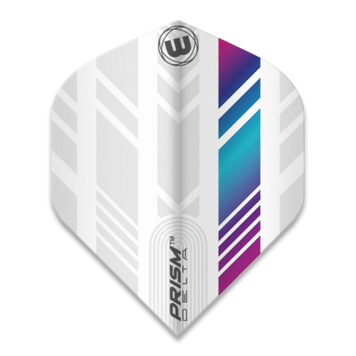 Winmau Winmau Prism Delta Extra Thick White & Multi Darts Flights