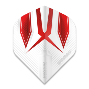 Winmau Prism Alpha Extra Thick White & Red