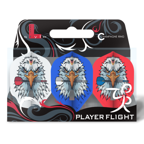 L-Style L-Style Champagne  L1 Standard David Nachreiner Mix Darts Flights