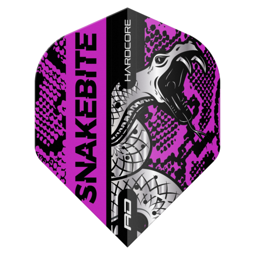Red Dragon Red Dragon Peter Wright Hardcore Snakebite Coiled Snake Purple Darts Flights