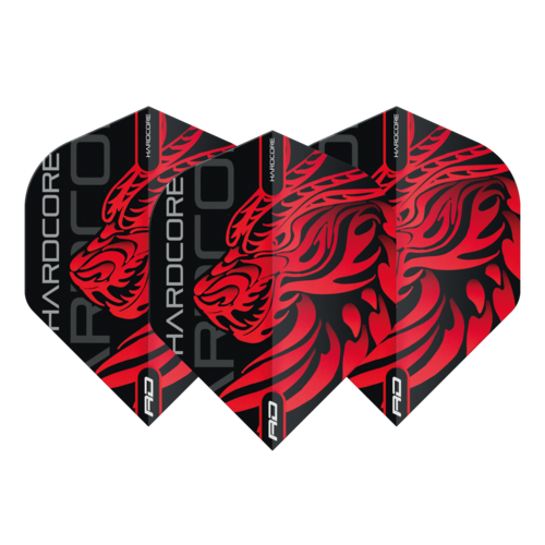 Red Dragon Red Dragon Jonny Clayton Hardcore Dragon Red Darts Flights