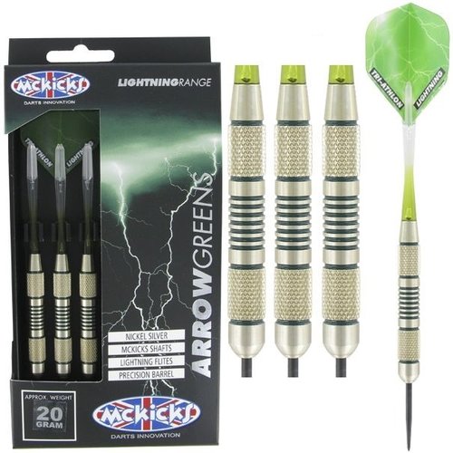 McKicks McKicks Arrow Greens Silver 20 g Darts