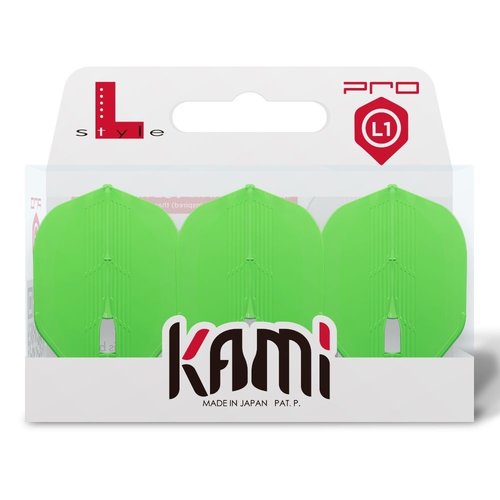 L-Style L-Style Champagne Kami L1 Pro Standard Neon Green Darts Flights