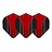 L-Style Champagne L1 EZ Standard Inception Red Darts Flights