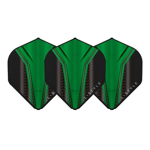 L-Style L-Style Champagne L1 EZ Standard Inception Green Darts Flights