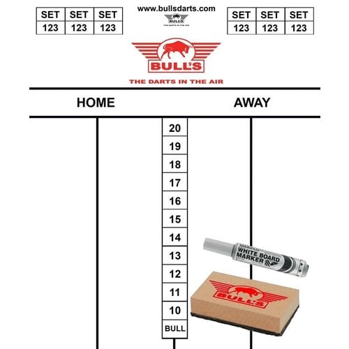 Bull's Bull's Scorebord Set 35 x 25