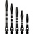 Dartshopper Aluminium Regrooved Black Darts Shafts