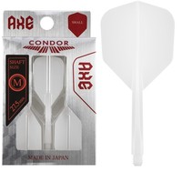 Condor Axe System - Small White Darts Flights Condor Condor Axe System - Small White Darts Flights
