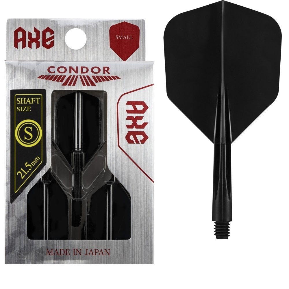 Condor Axe System Small Black Darts Flights