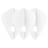 L-Style Champagne L4 Pro Kite White Darts Flights