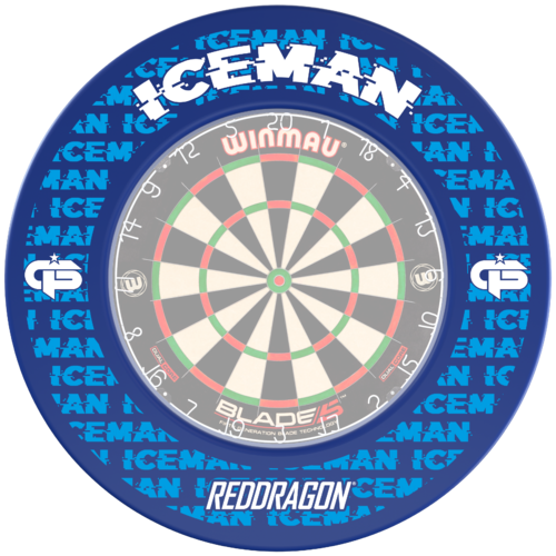 Red Dragon Red Dragon Gerwyn Price Iceman Dartboard Surround