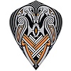 Shot Shot Viking Raven Black Kite Darts Flights