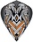 Shot Viking Raven Black Kite Darts Flights