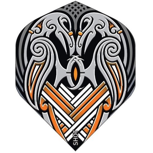 Shot Shot Viking Raven Black Std. Darts Flights