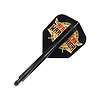 Condor Condor Axe Player - African Warrior - Inspiration 2 Black- Small Darts Flights