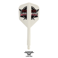 Condor Axe Player - African Warrior - Inspiration 2 White - Small Condor Condor Axe Player - African Warrior - Inspiration 2 White - Small