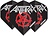 Winmau Rock Legends Anthrax Logo Darts Flights