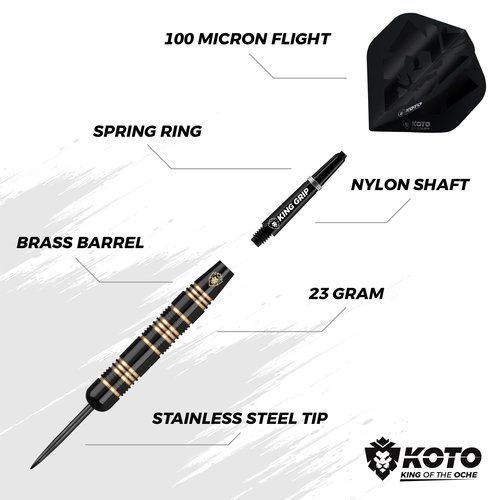 KOTO KOTO Black Academy Brass Darts