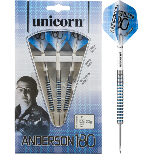 Unicorn Unicorn Gary Anderson 180 90% Darts