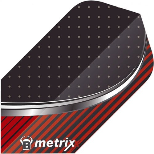 Bull's Germany BULL'S Metrixx Stripe Red Slim Darts Flights