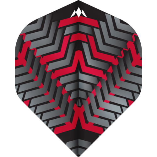 Mission Mission Vex NO2 Black & Red Darts Flights