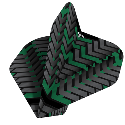 Mission Mission Vex NO2 Black & Green Darts Flights