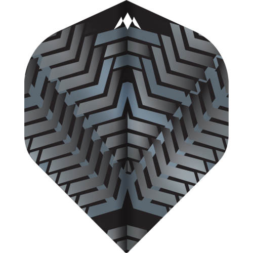 Mission Mission Vex NO2 Black & Grey Darts Flights