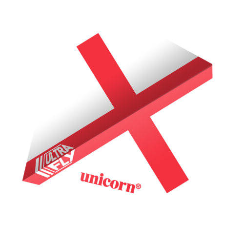 Unicorn Unicorn Ultrafly ST George Cross PLUS Darts Flights