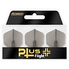 Bull's Robson Plus Crystal Clear Black Std. Darts Flights