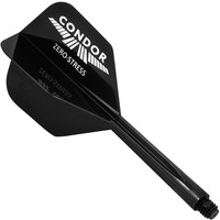 Condor Condor Zero Stress - Silver Logo - Small Black Darts Flights