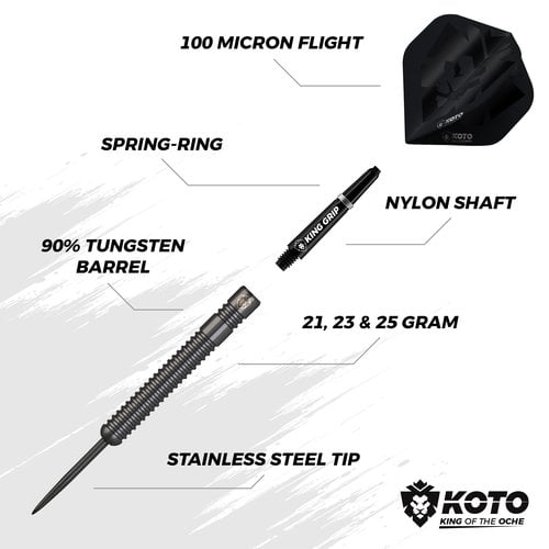 KOTO KOTO Sting Black PVD 90% Darts