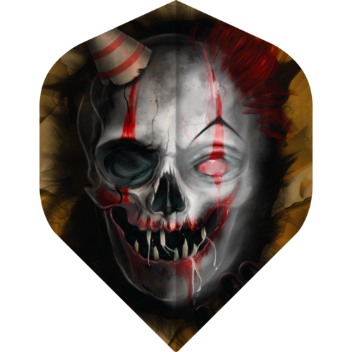 Designa Designa Horror Show - Killer Clown NO2 Darts Flights