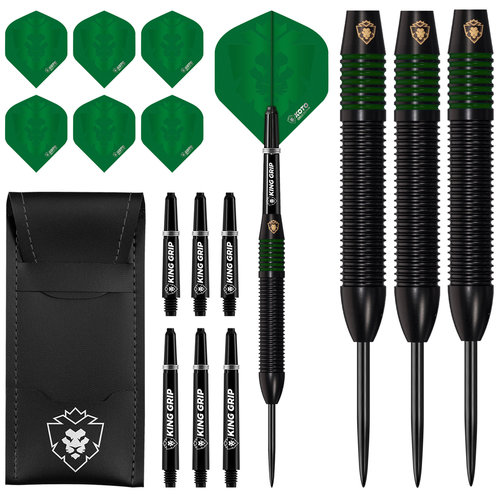 KOTO KOTO Kingprove Black & Green Brass Darts