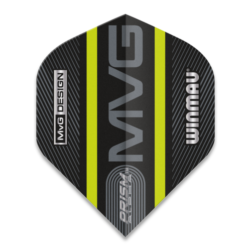 Winmau Winmau Prism Alpha Black MVG Green Darts Flights