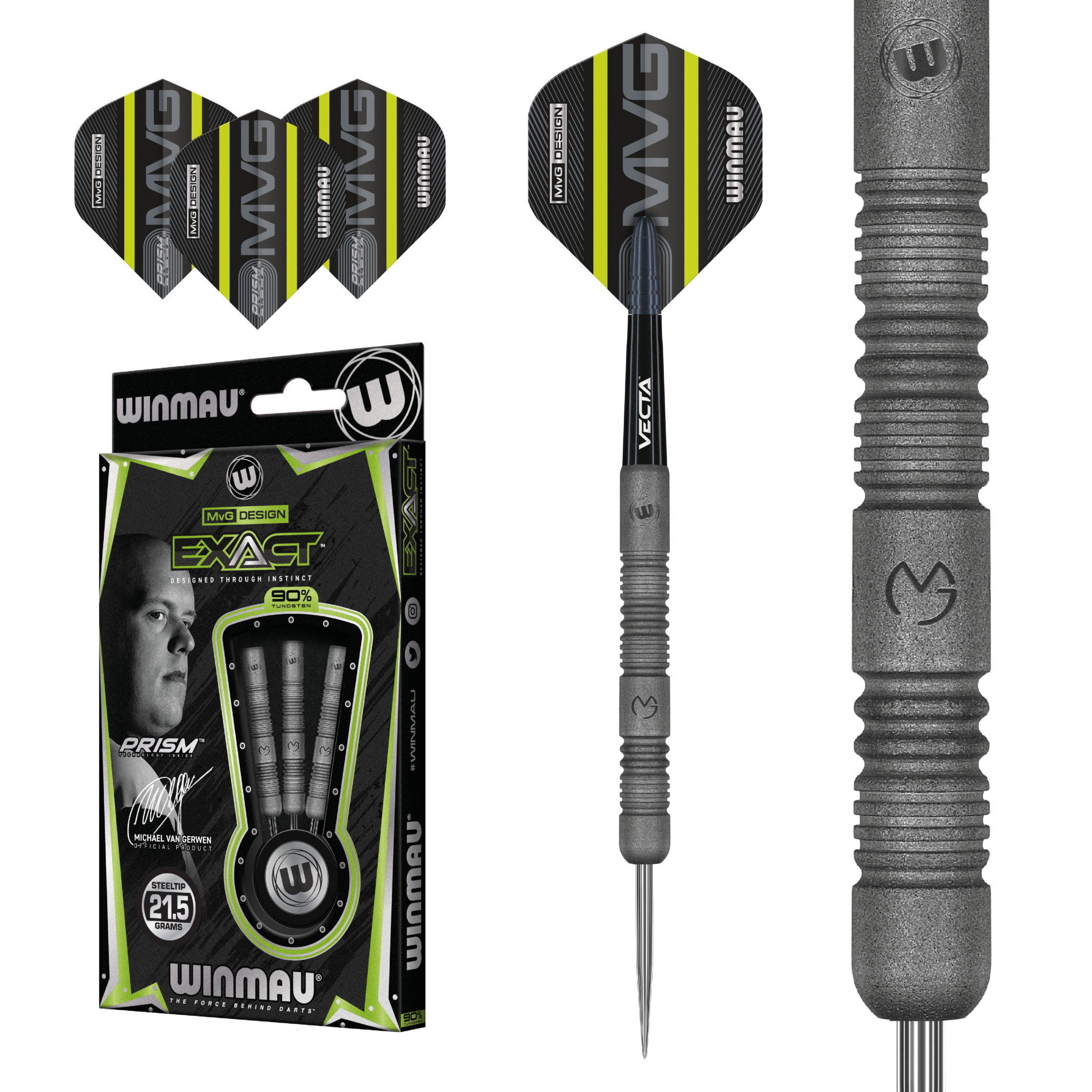 Darts Set WINMAU Michael Van Gerwen MvG Ambition Professional