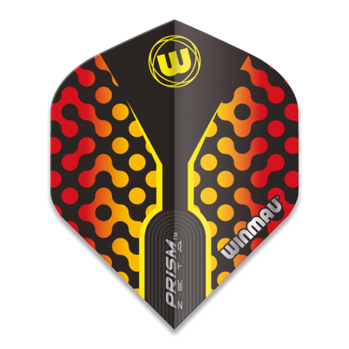 Winmau Winmau Prism Zeta Black & Red Darts Flights