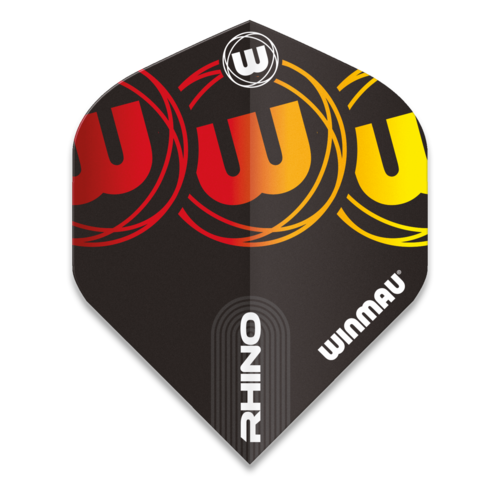 Winmau Winmau Rhino Extra Thick Logo Gradient Yellow V2 Darts Flights