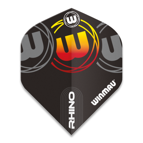 Winmau Winmau Rhino Extra Thick Logo Gradient Yellow V1 Darts Flights