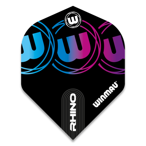 Winmau Winmau Rhino Extra Thick Logo Gradient Blue V2 Darts Flights