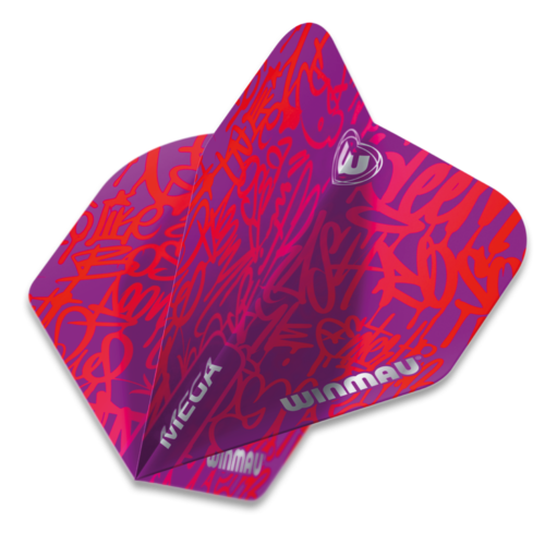 Winmau Winmau Mega Standard Graphic Pink Darts Flights