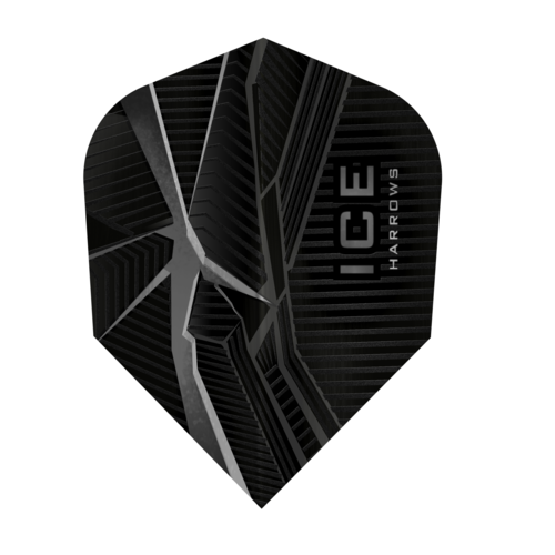 Harrows Harrows ICE Recut Black Darts Flights