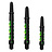 Harrows Carbon ST Green Darts Shafts