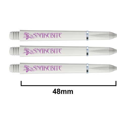 Red Dragon Red Dragon Snakebite Signature White Darts Shafts
