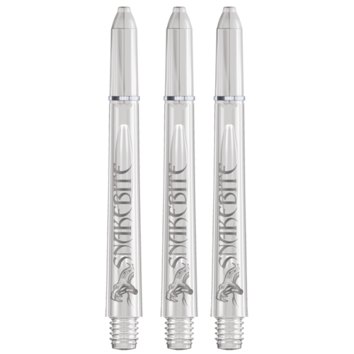 Red Dragon Red Dragon Snakebite Signature Clear Darts Shafts