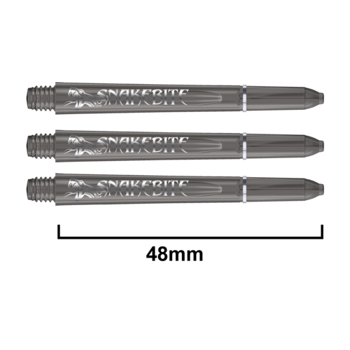 Red Dragon Red Dragon Snakebite Signature Black Tint Darts Shafts