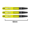 Red Dragon Red Dragon Nitrotech Yellow Darts Shafts