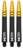 Red Dragon Nitrotech Black/Gold Darts Shafts